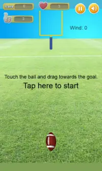 Win A Goal - shoot rubgy ball Screen Shot 0