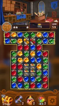 Royaume de joyaux magiques: Match-3 puzzle Screen Shot 4