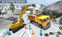 simulator excavator berat salju 2019 Screen Shot 2