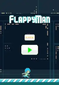 Flappy Man Screen Shot 0