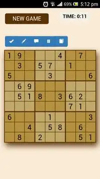 Sudoku King Screen Shot 2