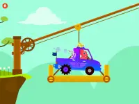 Xe khủng long - Trò chơi xe tải cho trẻ em Screen Shot 8
