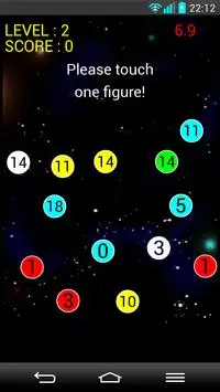 Brain Game : numbers & colors Screen Shot 0