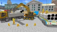 Sabbia Escavatore Truck Sim Screen Shot 10
