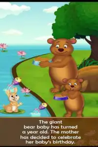 baby bear b'day bedtime story DayCare Screen Shot 3