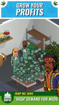 Hemp Inc - Weed Business Game Screen Shot 1