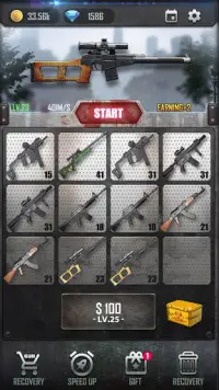 Zombie Sniper:Survive shooting game Screen Shot 0