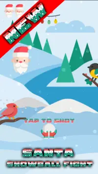 Santa : Snowball fight Screen Shot 1