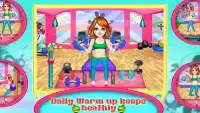 Lose Weight Fitness Girl Game Screen Shot 2