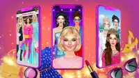 Superstar Makeover - Glam Fashion Doll Dress Up Screen Shot 6