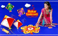 Makar Sankranti Photo Editor - Pongal Photo Frames Screen Shot 0