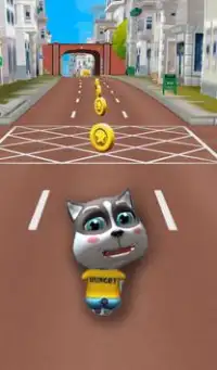 Subway Cat : dash & Run  Endless Simulator Game Screen Shot 2