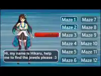 Бесплатные мобильны аниме игры Miku Maze Runner 3D Screen Shot 0