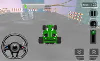 खेल रेसिंग कार रूफ कूदते Screen Shot 4