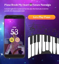 Piano Break My Heart 🎹 Dua lipa 2020, Offline Screen Shot 3