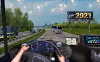 ဘတ်စ်ကားဂိမ်းနည်းပြ Simulator: 3d ဘတ်စ်ကားဂိမ်းမျာ Screen Shot 2