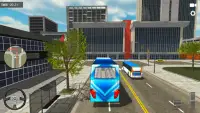 حافلة لتعليم قيادة السيارات 2019: مدرب حافلة محاكي Screen Shot 3