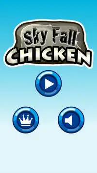 Sky Fall Chicken Screen Shot 0