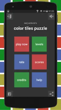 Color Tiles Puzzle Screen Shot 2