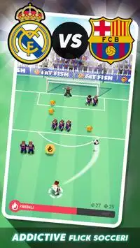 Tiny Striker La Liga - Best Penalty Shootout Game Screen Shot 0