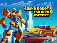 grand robot mobil pabrik pembuat game besi Screen Shot 10