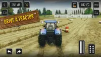 Dirigir Tractor Simulator Screen Shot 1