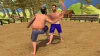 Kabaddi Knockout: Real New 3d Fighting games 2018 Screen Shot 0