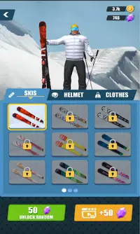 Snow Ski Racing Adventure 3D Screen Shot 2