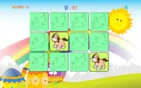 Cute Puppy Match Game Screen Shot 0