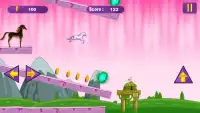 Unicorn Dash Horse Runner - Jump, Running unicorn Screen Shot 2