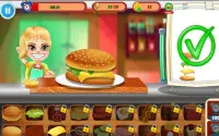 Food Street Burger Simulator : Burger Maker Game Screen Shot 4