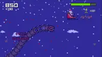 Super Mega Worm Vs Santa Saga Screen Shot 1