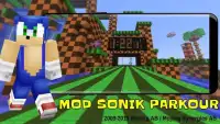 Mod Sonik Hero : Blocky Parkour Screen Shot 0