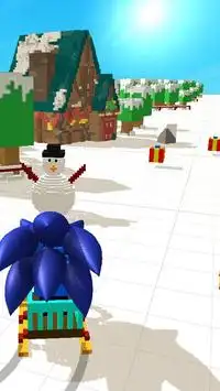 Sonic Xmas Slide Screen Shot 1