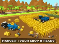 เครื่องคราดหญ้า Farming Harvester 3: Fields Simula Screen Shot 14
