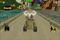 deli tank ölüm Yarış 3D Screen Shot 2