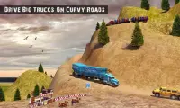 USA Truck Driving School: Off-road Transport Games Screen Shot 5