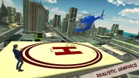 City Helicopter Flying Adventure 2020 Screen Shot 2