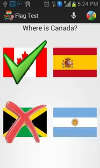 Learn Flags of world Quiz Screen Shot 5