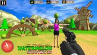 Apfel Ziel schießen: Wassermelone Shooting Game 3D Screen Shot 1