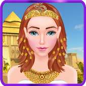エジプトの王女サロンの女の子のゲーム