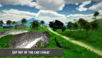 Last Survival Sniper gegen Zombie Dino auf Insel Screen Shot 5