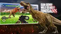 دينو هنتنغ : ألعاب الديناصورات Screen Shot 6