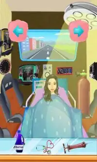 Mom ambulance doctor games Screen Shot 1