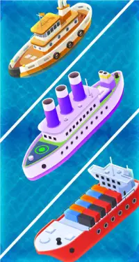Merge Ships - Juego de fusión Click & Idle Tycoon Screen Shot 5