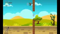 Endless Stickman Wall Jumping Screen Shot 0