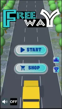 FreeWay - Endless Car Racing Screen Shot 0