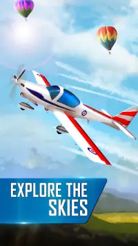 City Flight Airplane Pilot - New Fly Plane Games Screen Shot 1