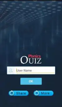 Physics Quiz Screen Shot 0