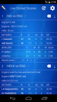 Fastest Live Cricket Scores Screen Shot 0